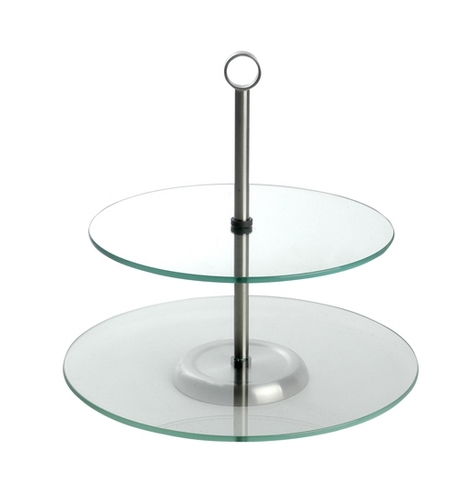 Base Para Torta Doble - 2 Pisos Ø 21-30 Cm