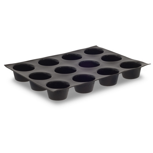 Molde Silicona Muffin Grande 12 Pc