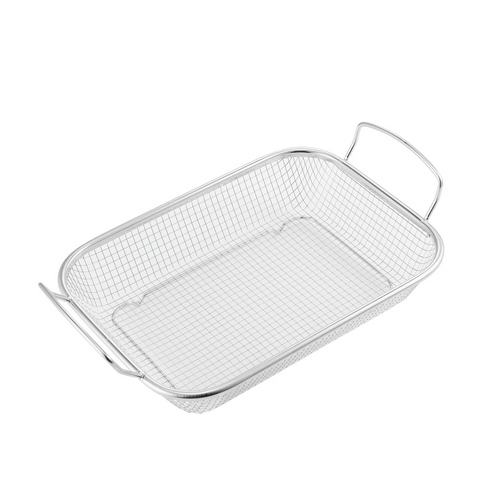Nonfork® - Canasto 37.5X28X7Cm Con Asas Ss304