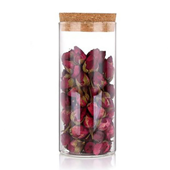 Nonfork® - Frasco Borosilicato Tapa Corcho 22 Cm - 10X21 Cm