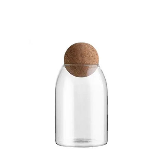Nonfork® - Frasco Vidrio Boule Borosilicato 9 X 20 Cm