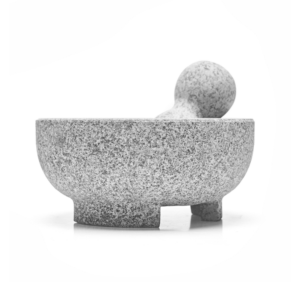 Nonfork® - Mortero De Piedra Molcajete Grande Ø 20 X 10 H