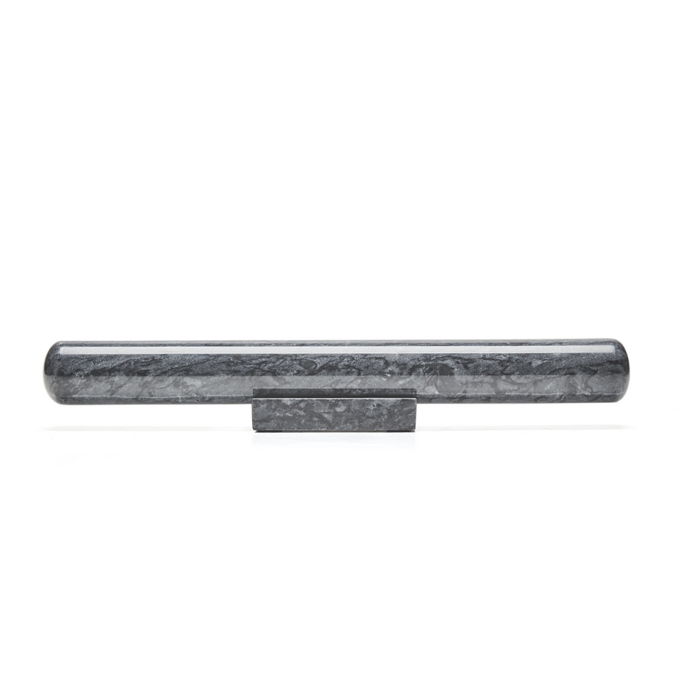 Nonfork® - Palote De Amasar Marmol Carrara Con Base Ø 4,3 X 40 H