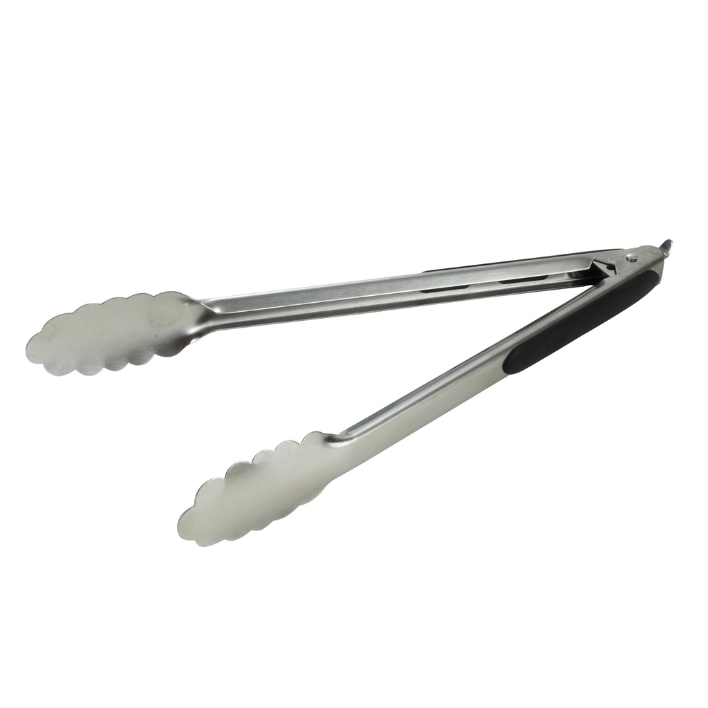 Kitchen Collection® - Pinza Acero Inox Con Grip Y Traba 30 Cm