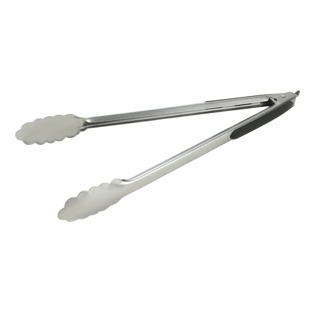 Kitchen Collection® - Pinza Acero Inox Con Grip Y Traba 35 Cm