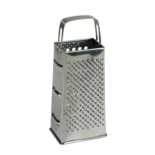 Kitchen Collection® -  Rallador 4 Caras - Acero Inoxidable - 9 X 6,5 X 22 Cm