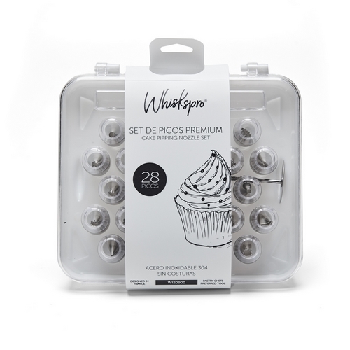 Whiskspro® - Set De Picos Premium 28 Piezas (Acero Inox 304 Sin Soldaura)