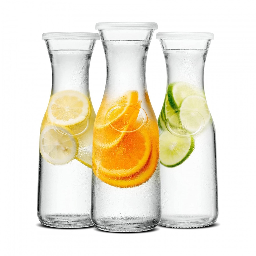 Kitchen Collection® - Botellon Vidrio 1 Litro Con Tapa