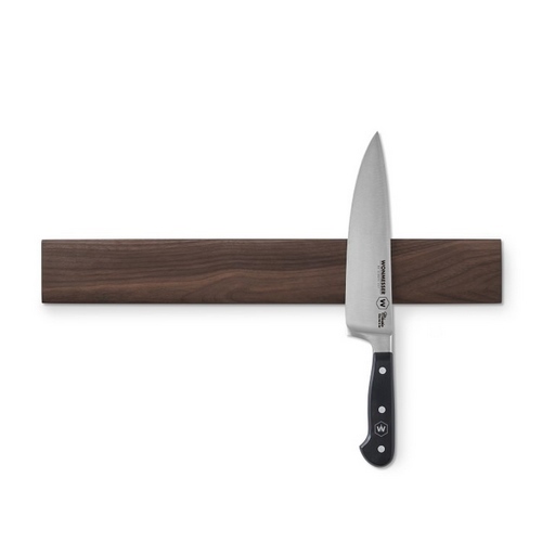 Wonmesser® - Barra Magnetica Madera 18 Nogal 450X65X20 Mm