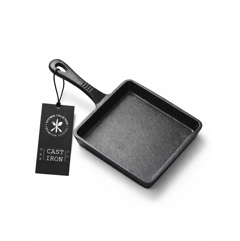 Kitchen Collection® - The Cast Iron Co. - Sarten 14 X 14 X 24  Cm (Con Mango)