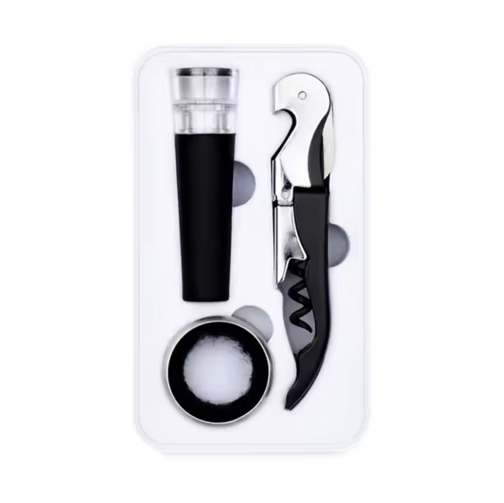 Grape & Co. - Set Accesorios Para Vino 3 Elementos