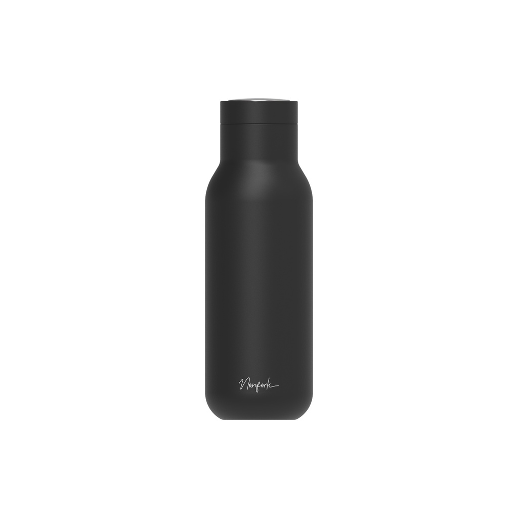 Nonfork® - Botella Termo Mies Negra - Acero Inoxidable 500Ml
