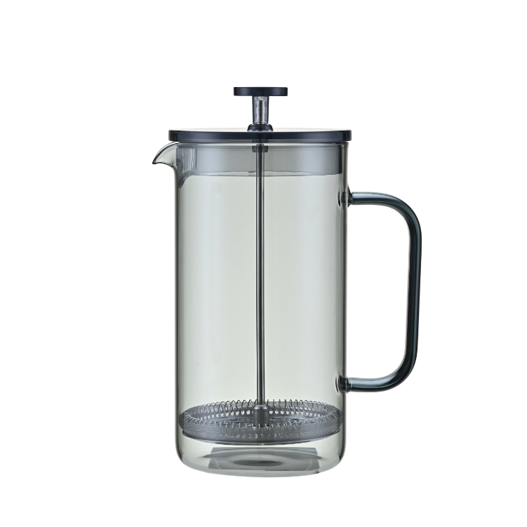 Nonfork® - Diva French Press - Cafetera 600 Ml Humo