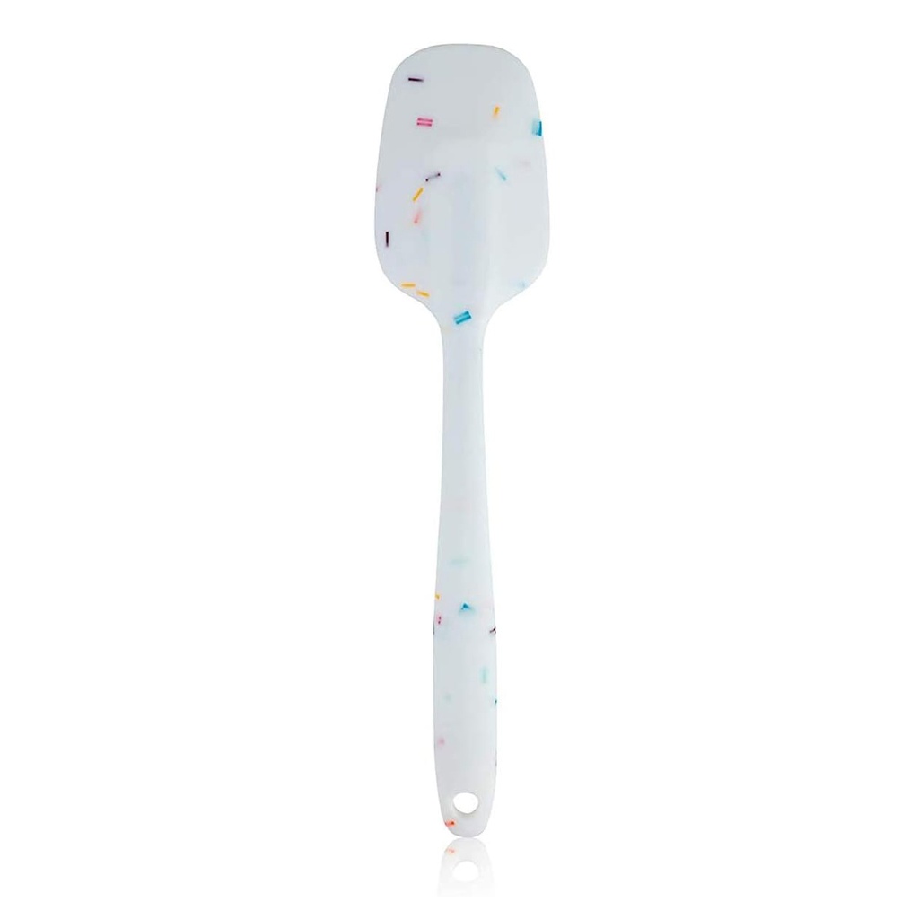 Whiskspro® - Confettis - Espatula Cuchara Silicona Grande 26,5 X 6 Cm