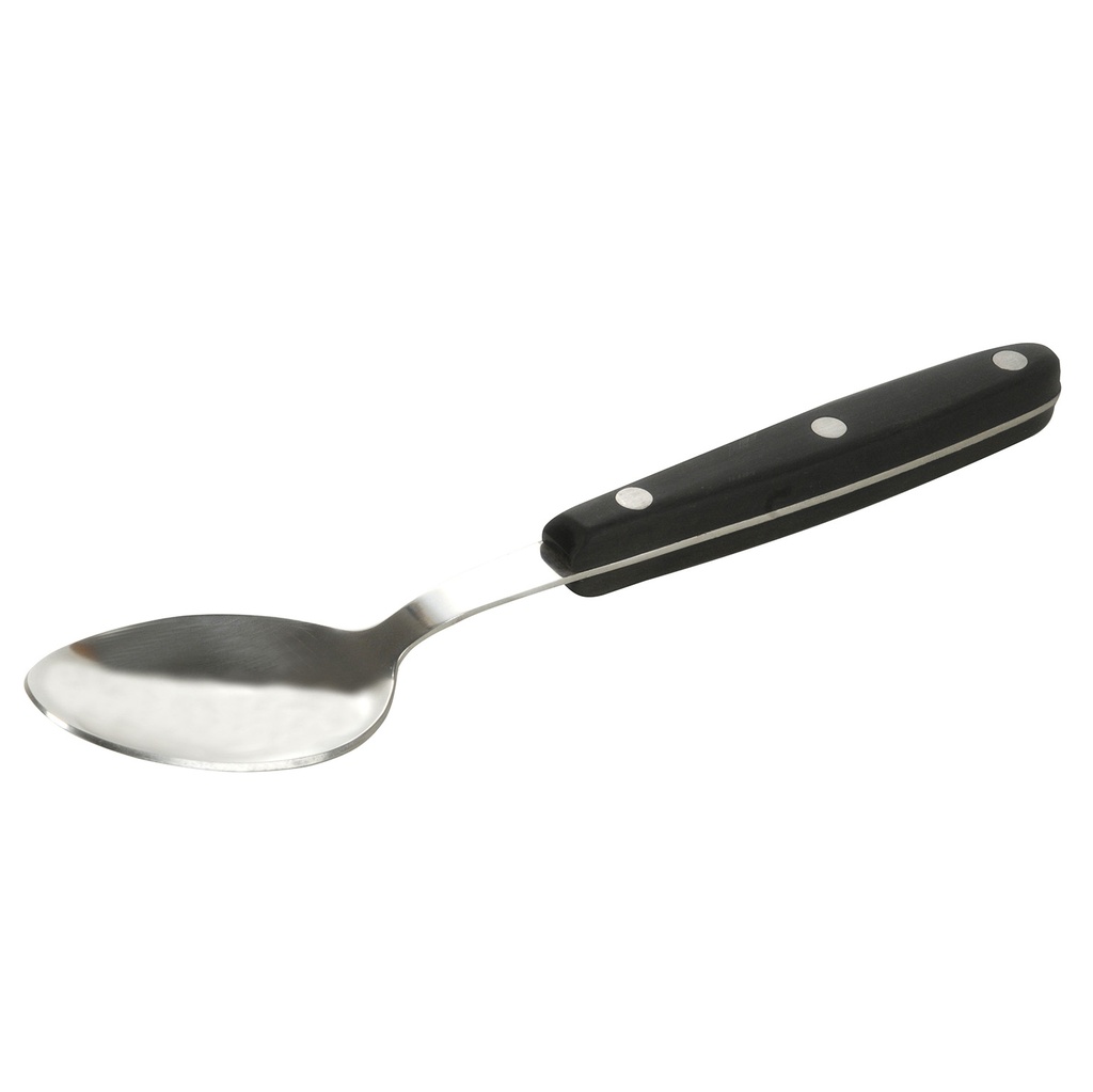 Cuchara De Té Mango Negro . Set Por 12 U