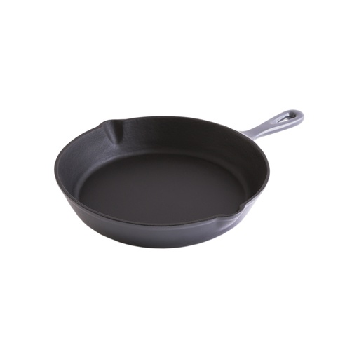 [E88001G] Erminda® Sarten Hierro Esmaltado Ø 25 H4.8 Gris Marino
