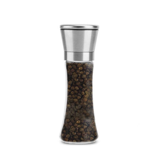 [AX860100] Molinillo Vidrio - Acero Inoxidable - 19 Cm