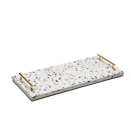 [N8792004] Nonfork® - Bandeja Terrazo  39 X 19 X 3,5