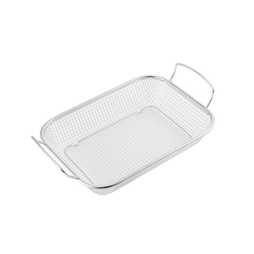 [NF504430] Nonfork® - Canasto 29.5X21.5X6.5Cm Con Asas Ss304