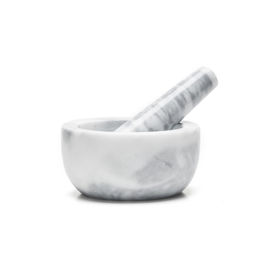 [N8785108] Nonfork® - Mortero De Marmol Grande Carrara Ø 15.5 X 9 H