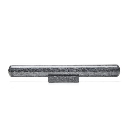 [N8756013] Nonfork® - Palote De Amasar Marmol Carrara Con Base Ø 4,3 X 40 H