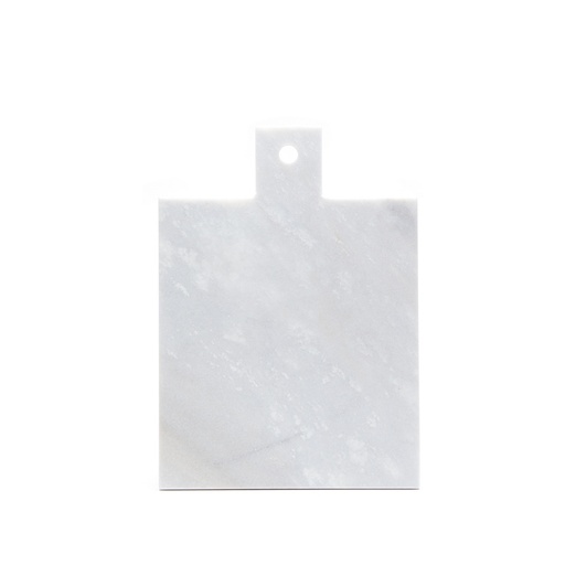 [N8719007] Nonfork® - Tabla Con Mango Marmol Blanco 35 X 25 X 1,3