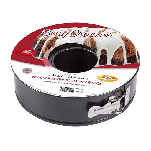 [BC1040] Betty Crocker® - Molde Desmontable 2 Fondos  Ø  24 - 0.4 Mm