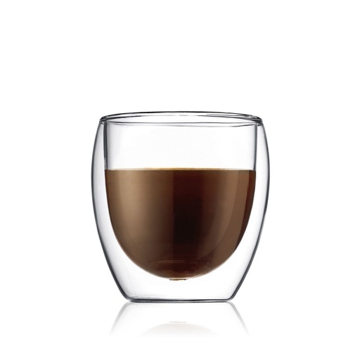 [N8630250] Nonfork® - Vaso Arezzo Lungo 250 Ml - 8 X8.6 - 250 Ml - Borosilicato Doble Pared