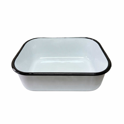 [N839035N] Nonfork® Enamelware - Fuente Alta Xl Enloz 35,5 X 30,5 X 10,5H Cm  (Sin Tapa)