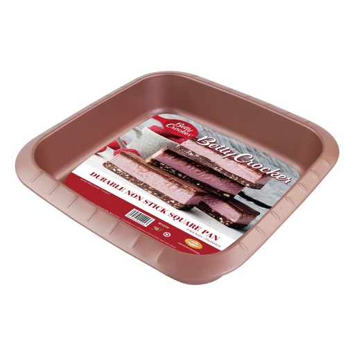 [BC1060] Betty Crocker® - Pink Line - Molde Cuadrado 24 X 24 X  5 Cm - 0.5 Mm