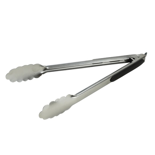 [AX1003] Kitchen Collection® - Pinza Acero Inox Con Grip Y Traba 30 Cm