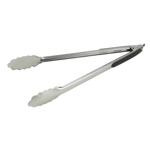 [AX1004] Kitchen Collection® - Pinza Acero Inox Con Grip Y Traba 35 Cm