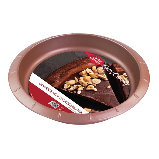 [BC1059] Betty Crocker® - Pink Line - Molde Redondo  Ø 24.5  26 X 24.5 X 4.3 - 0.5 Mm