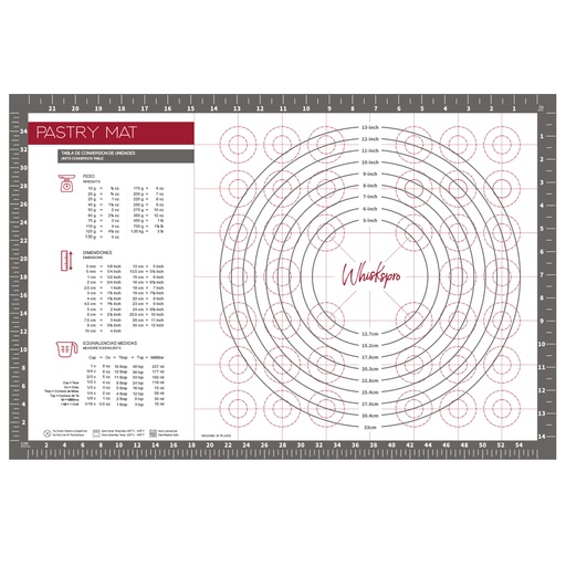 [WI99900] Whiskspro® - Pastry Mat Large 40X60