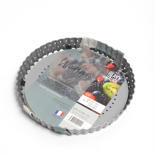 [WI63246-20] Whiskspro® Heavy Gauge - Chicha  (Tartera Perforada) Ø 20 12 X 2.4 Cm - 0.5 Mm
