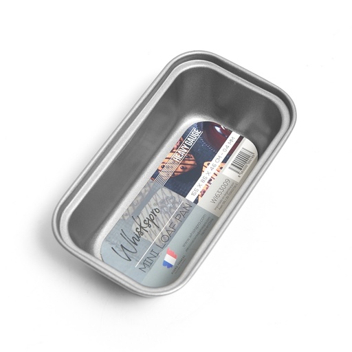 [WI633009] Whiskspro® Heavy Gauge - Mini Loaf Pan 15.5 X 8.5 X 4.6 - 0.4 Mm