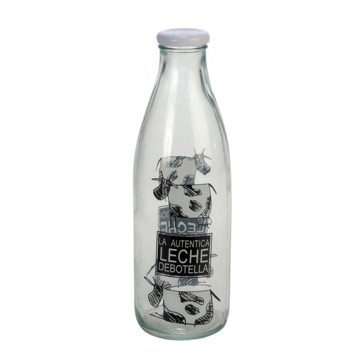 [AX3740] Botella Leche Boca Ancha Decorada