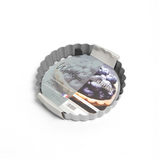 [WI63029] Whiskspro® Heavy Gauge - Mini Tart Pan (Tartera Mini) Ø 12 12 X 2.4 Cm - 0.4 Mm
