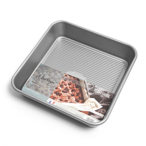 [WI63221] Whiskspro® Heavy Gauge - Square Pan (Molde Cuadrado)24 X 24 X 4.5  - 0.8 Mm