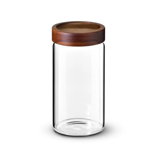 [N86224] Nonfork® - Frasco Exquis Borosilicato Tapa Madera 1300 Ml  10X10X20