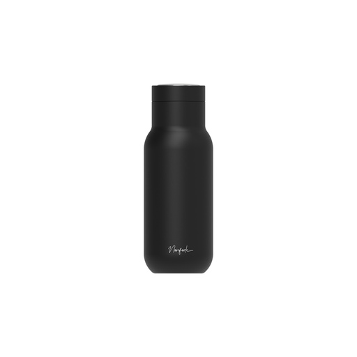 [N812110] Nonfork® - Botella Termo Mies Negra - Acero Inoxidable 350Ml