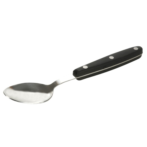 [AX029CT] Cuchara De Té Mango Negro . Set Por 12 U